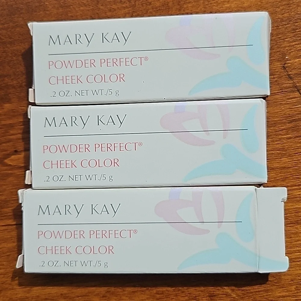 Mary Kay Retired Maple Walnut 2264 Powder Perfect Cheek Color Blush Ova…